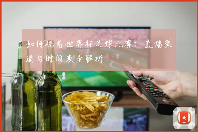 如何观看世界杯足球比赛：直播渠道与时间表全解析